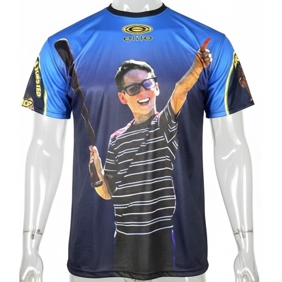 The Sandlot Movie All Over Print T Shirt Adult XL Elite Sportswear Baseball - Picture 2 of 9